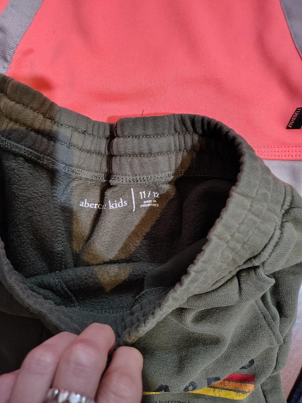 Boys Size 10–12 4-Piece Clothing Lot – Abercrombie Kids, GAP Denim, Russell
